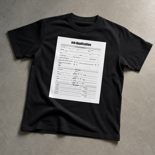 Job Application Tee