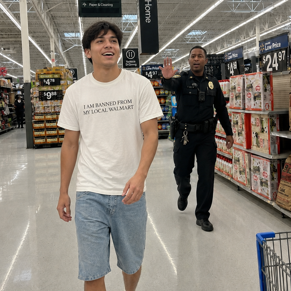 Banned From Walmart Tee