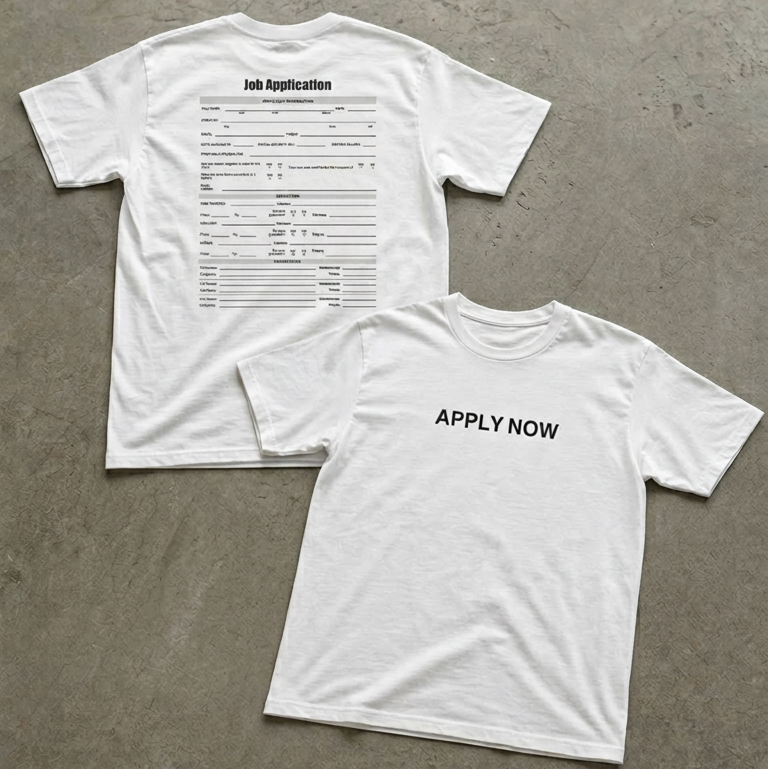 Job Application Tee